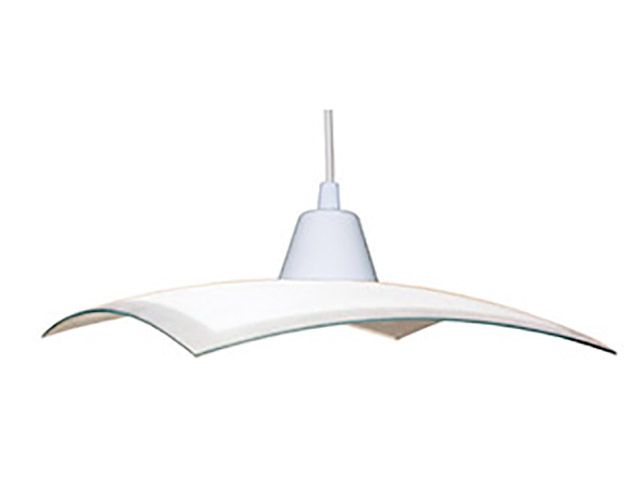 Colgante Bari 30x30cm (tacita plast. blanca)                        FERROLUX en Iluminación - Colgantes | Electroluz Miramar