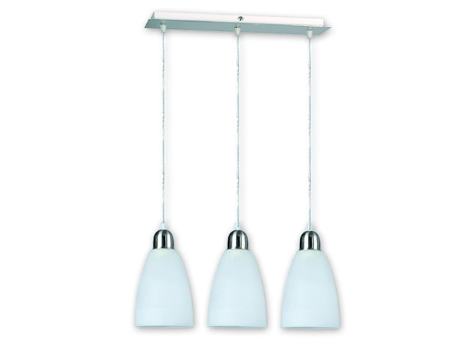 Colgante 3 luces con tulipa cono/cilindro                 FERROLUX en Iluminación - Colgantes | Electroluz Miramar