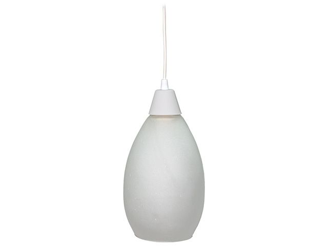 Colgante Pera c/capuchon plast. blanco                    FERROLUX en Iluminación - Colgantes | Electroluz Miramar