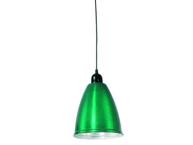 Colgante Bala de aluminio verde  (18,5cm)                 FERROLUX en Iluminación - Colgantes | Electroluz Miramar