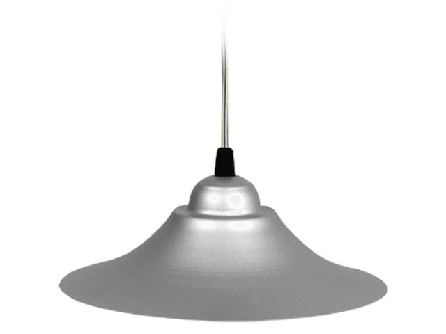 Colgante de chapa 22cm  gris         FERROLUX en Iluminación - Colgantes | Electroluz Miramar