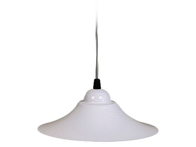 Colgante de chapa 22cm  blanco     FERROLUX en Iluminación - Colgantes | Electroluz Miramar