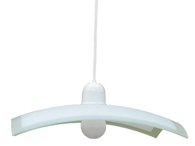 Colgante Bari 35x35 c/capuchon blanco            FERROLUX en Iluminación - Colgantes | Electroluz Miramar