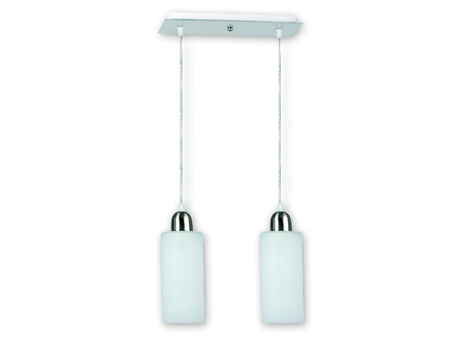 Colgante 2 luces con tulipa cono/cilindro              FERROLUX en Iluminación - Colgantes | Electroluz Miramar