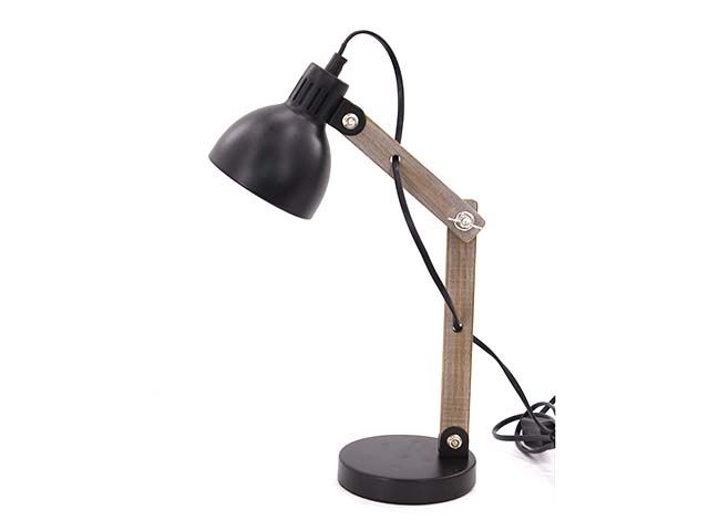 Lamp. escritorio Fiona x1  E-14 negro               Candil en Iluminación - Lampras de escritorio | Electroluz Miramar