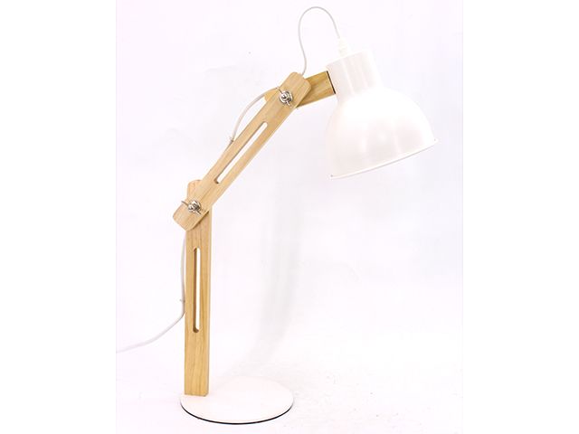 Lamp. escritorio Serena 1 x E-27  blanco           Candil en Iluminación - Lampras de escritorio | Electroluz Miramar