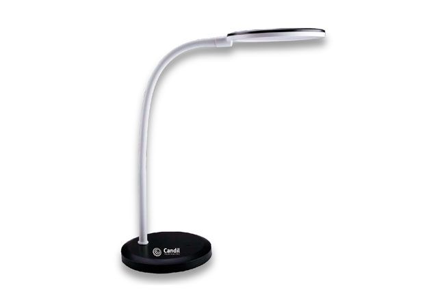 Lamp. escritorio led BONNIE 7.5w dimeriz. 3000k Negro         CANDIL en Iluminación - Lampras de escritorio | Electroluz Miramar