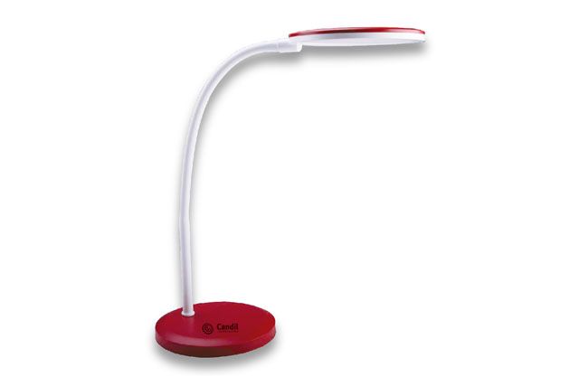 Lamp. escritorio led BONNIE 7.5w dimeriz. 3000k rojo         CANDIL en Iluminación - Lampras de escritorio | Electroluz Miramar