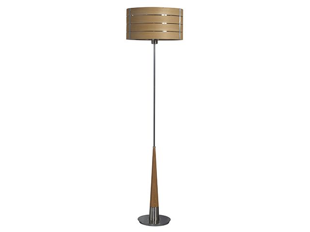 Lamp. de pie 215/1 madera y watambu              URBANO en Iluminación - Lámparas de pie | Electroluz Miramar