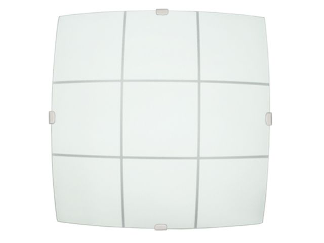Plafon 25x25cm Torino c/base blanca          FERROLUX en Iluminación - Plafón | Electroluz Miramar