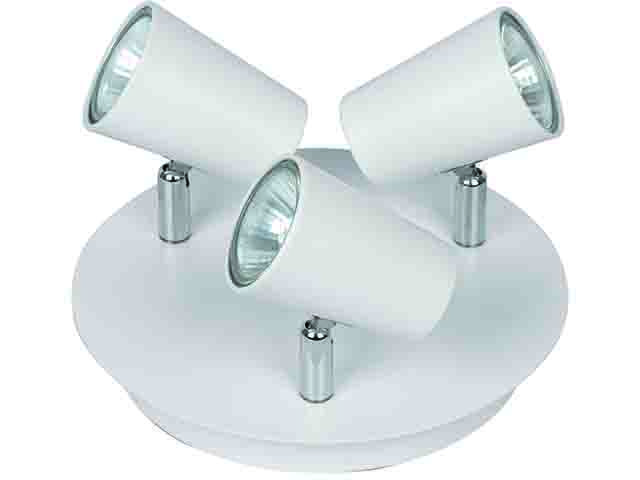 Spot Sonata 3xGu10 base redonda blanco                  CANDIL en Iluminación - Spot | Electroluz Miramar