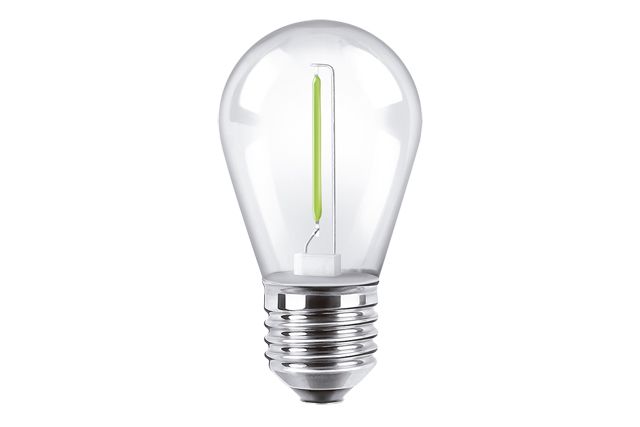 Lamp. Led S14 1w filamento Verde E-27 220v        MACROLED en Lampara Led Filamento | Electroluz Miramar