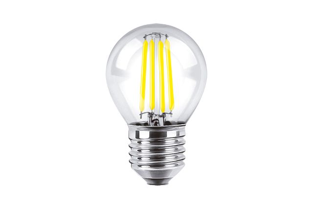 Lamp. Led Gota filamento 4w G45 calida E-27           MACROLED en Lampara Led Filamento | Electroluz Miramar
