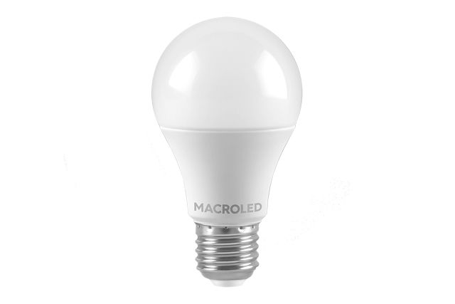 Lamp. Led bulbo A60 10w E-27 luz neutra 4.500k          MACROLED en Lamparas Led | Electroluz Miramar