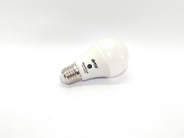 Lamp. led 11w A60 220v E-27 c/sensor dia-noche Fria (10)                  BAW en Lamparas Led Sensor | Electroluz Miramar