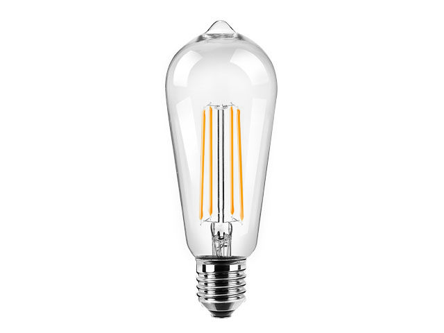 Lamp. Led Vintage 8w dimerizable filamento B.calido E-27 220v     MACROLED en Lamparas Vintage | Electroluz Miramar