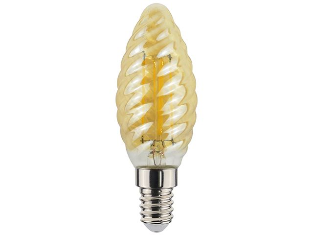 Lamp. velita Led filam. E-14  ambar  (10)            CANDIL en Lamparas Vintage | Electroluz Miramar