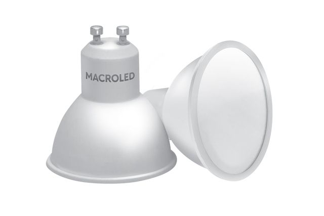 Lamp. Led Dicro GU10 5w 220v luz neutra      MACROLED en Lámparas Dicroicas Led | Electroluz Miramar