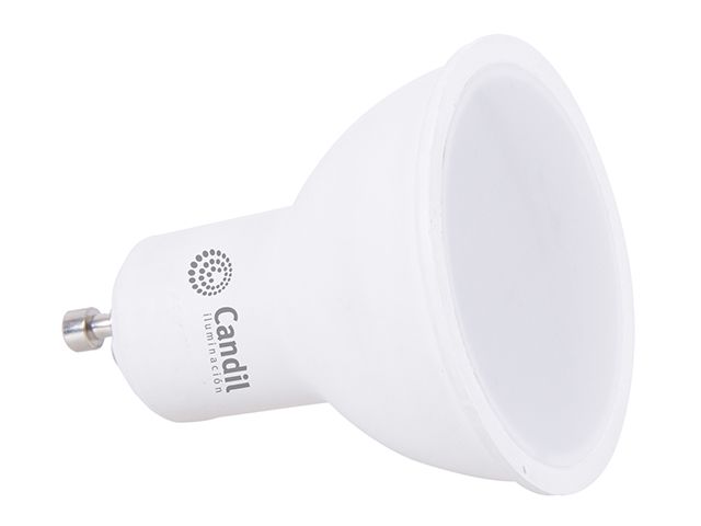 Lamp. Dicro Led GU10  7w 220v 3000k calida 100* (50) Dimerizable          CANDIL en Lámparas Dicroicas Led | Electroluz Miramar