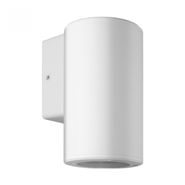 Artef. aplicar unidireccional IP54 9w gu10 redondo blan.