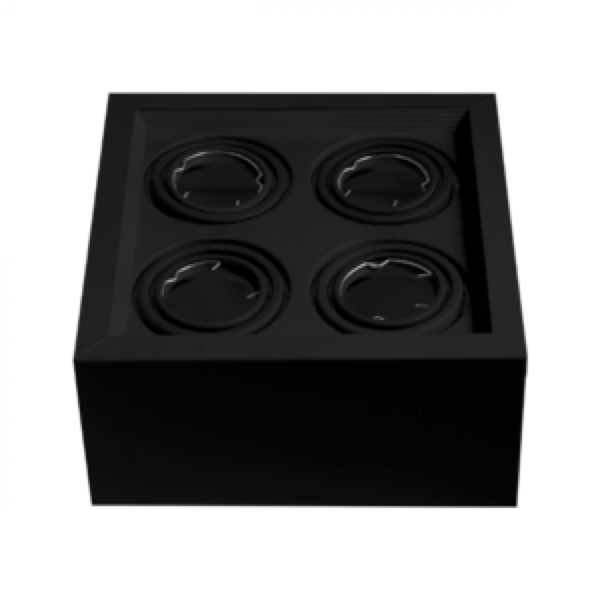 Plafón Cardánico para Dicroicos x4 Negro MACROLED APCD-X4-CN