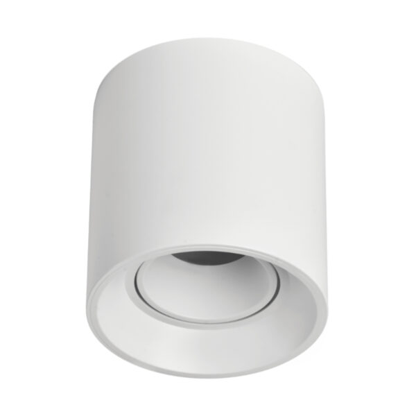 Artef. plafon dicro x1 redondo movil pc blanco (10) APRDL-X1-B-PC MACROLED