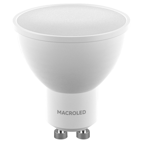 Lamp. Led dicro Gu10 7w dimeable 220v luz fria. CPS-DP-GU10-20DCW MACROLED