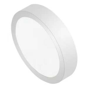 Plafon led 18w redondo 6.000k plateado