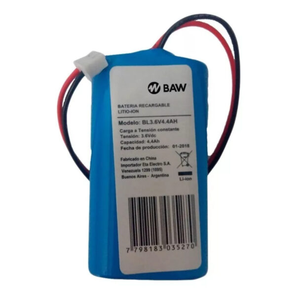 Bateria litio 3.6v 4.4A HBL3.6V4.4AH BAW