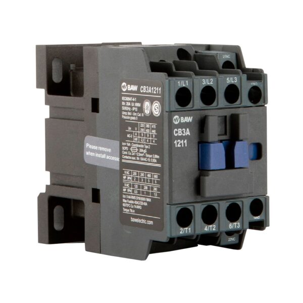 Contactor trip. 5.5kw 12A 1Na (bob. 220v) BAW CB3A1211M7 BAW