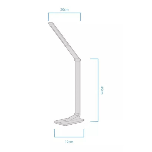 Velador led Ceres 10w dimeriz. negro - Image 5