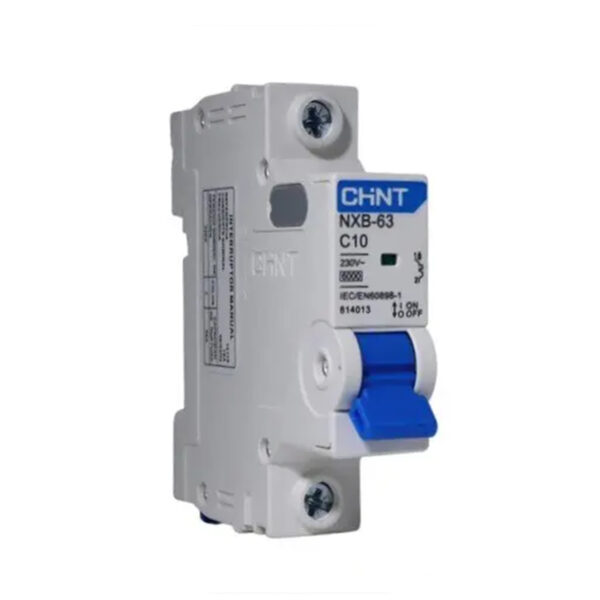 Llave Termomagnética Unipolar 10A 6kA CHINT NXB-63 1P C10 6kA