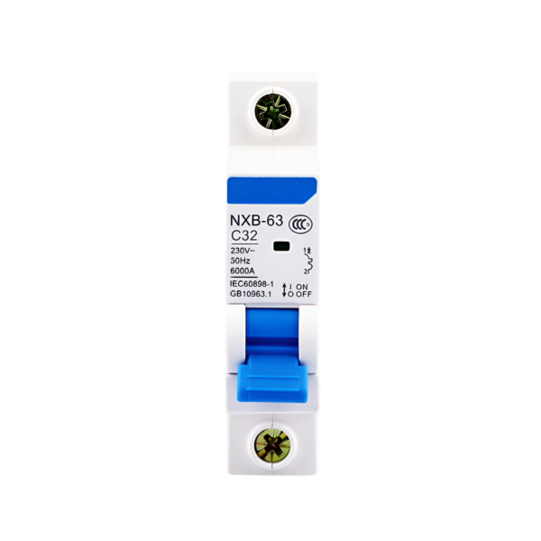 Llave Termomagnética Unipolar 32A 6kA CHINT NXB-63 1P C32 6kA