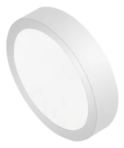 Plafon led 18w redondo 3.000k plateado