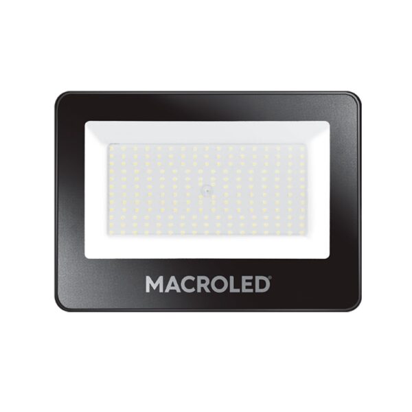 Reflector LED 150W 6500K Negro IP65 MACROLED EFL-150W-CW