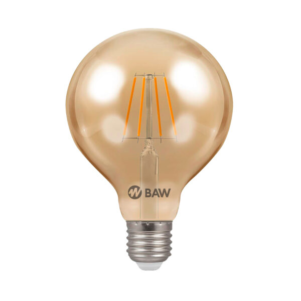 Lámpara LED Vintage 6W G95 2700K BAW G95L6C