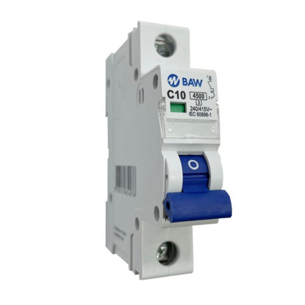 Llave Termomagnética Unipolar 10A IMPORTADA BAW K41C10