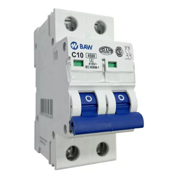 LLave termica bipolar 10A IMPORTADA K42C10 BAW