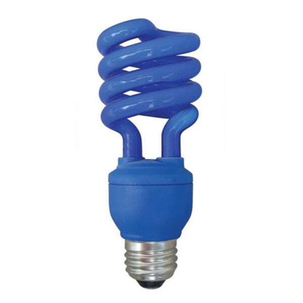 Lamp. b/cons. 15w espiral azul E-27 LFC15M-AZ BAW