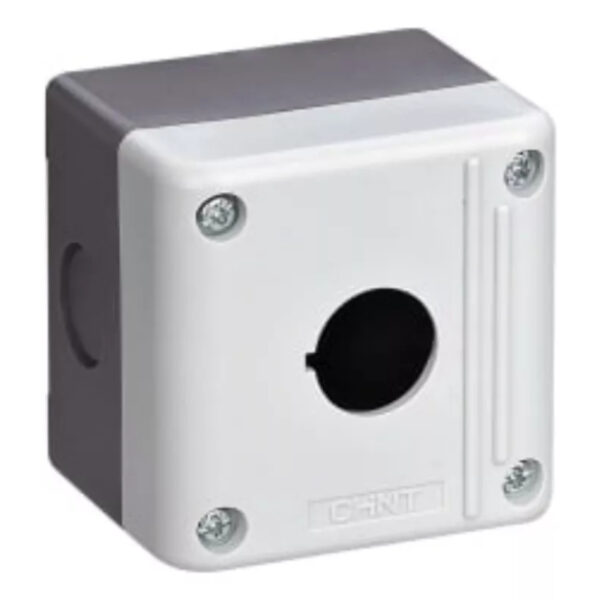 Caja Vacía Gris NPH-10 - 1 Orificio 22mm IP65 CHINT NPH1-10
