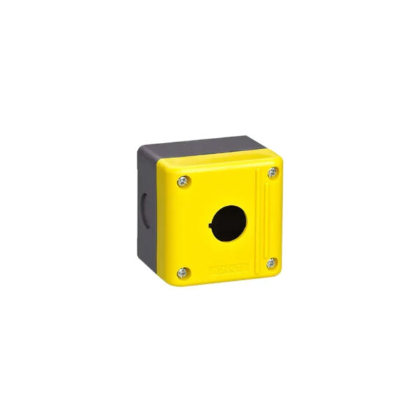 Caja Vacía Amarilla con 1 Orificio de 22mm IP65 CHINT NPH1-10J