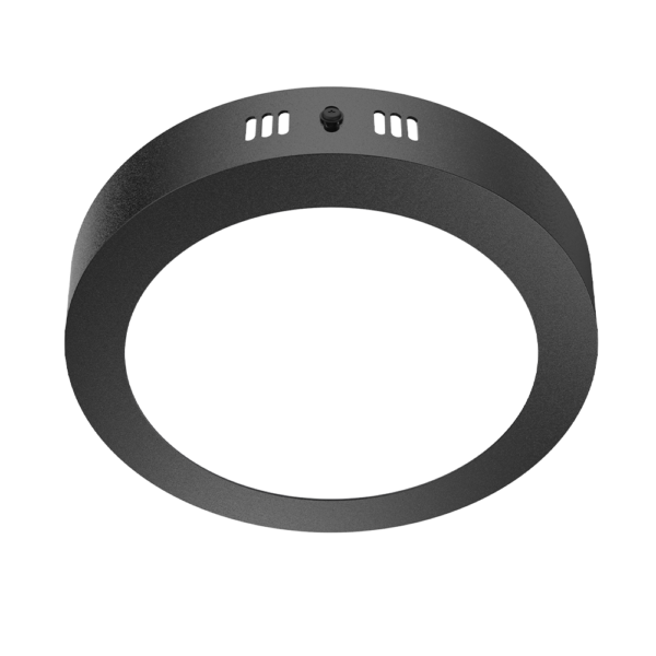 Plafón LED 18W Redondo 6500K Negro MACROLED NPR18CW