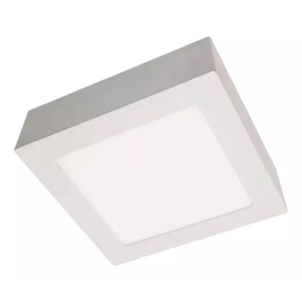 Plafon led 12w cuadrado (17cm) frio PLS010-12FW BAW