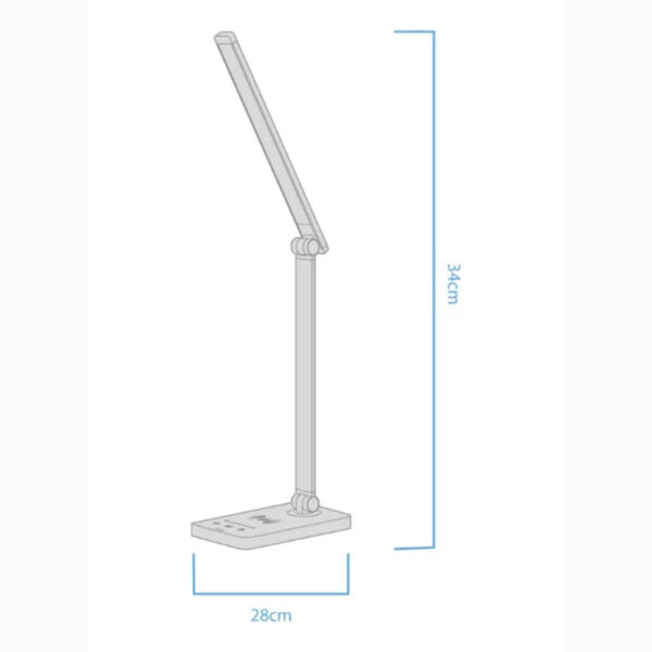 Velador LED Plutón 5W Dimerizable Negro MACROLED PLUTÓN NEGRO - Image 4