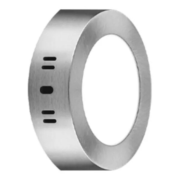 Plafon led 6w redondo 6.000k plateado