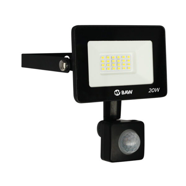 Reflector LED COB con Sensor 20W 220V IP44 6500K BAW RLS8002-20F