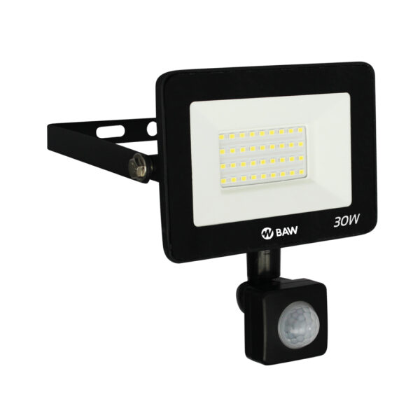 Reflector LED COB con Sensor 30W 220V IP44 6500K BAW RLS8003-30F