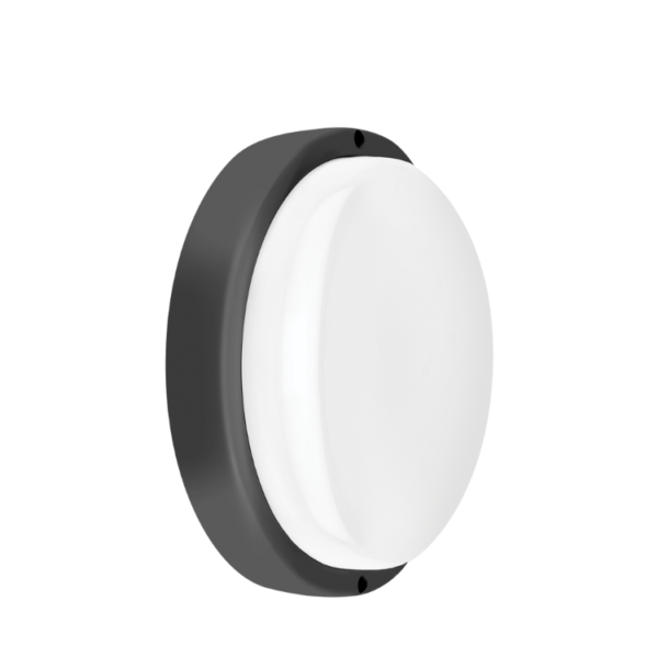 Tortuga Redonda LED 18W 6500K IP54 Negra MACROLED TR-MN-18W-CW