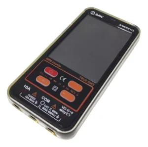 Tester Multímetro Digital Inteligente 600V-10A-6 Capacitancia-Temperatura-NCV BAW MS115