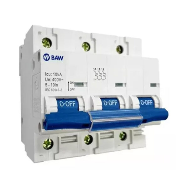 Llave Termomagnética Tripolar 50A IMPORTADA BAW K43C50